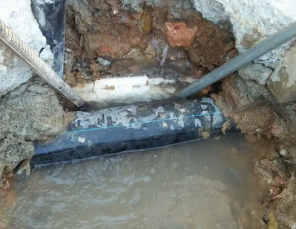 江陵测漏水之水管漏水